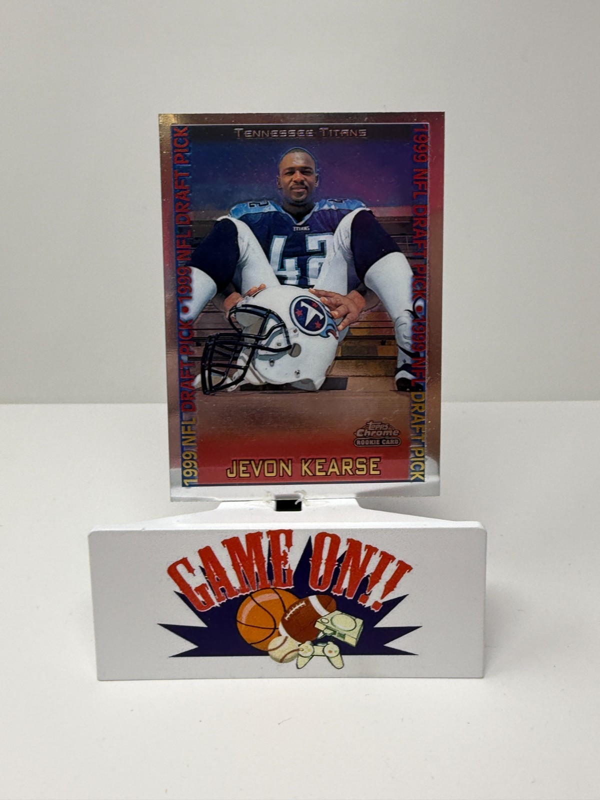 1999 Topps Chrome Football Jevon Kearse RC Card #143