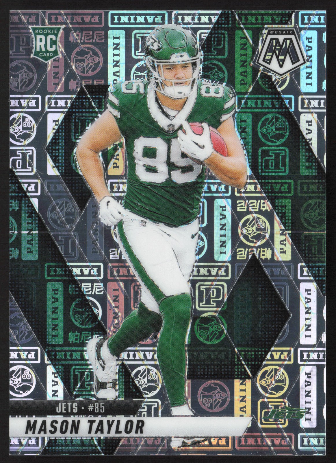 Mason Taylor 2025 Panini Mosaic Silver Knight #324 /149