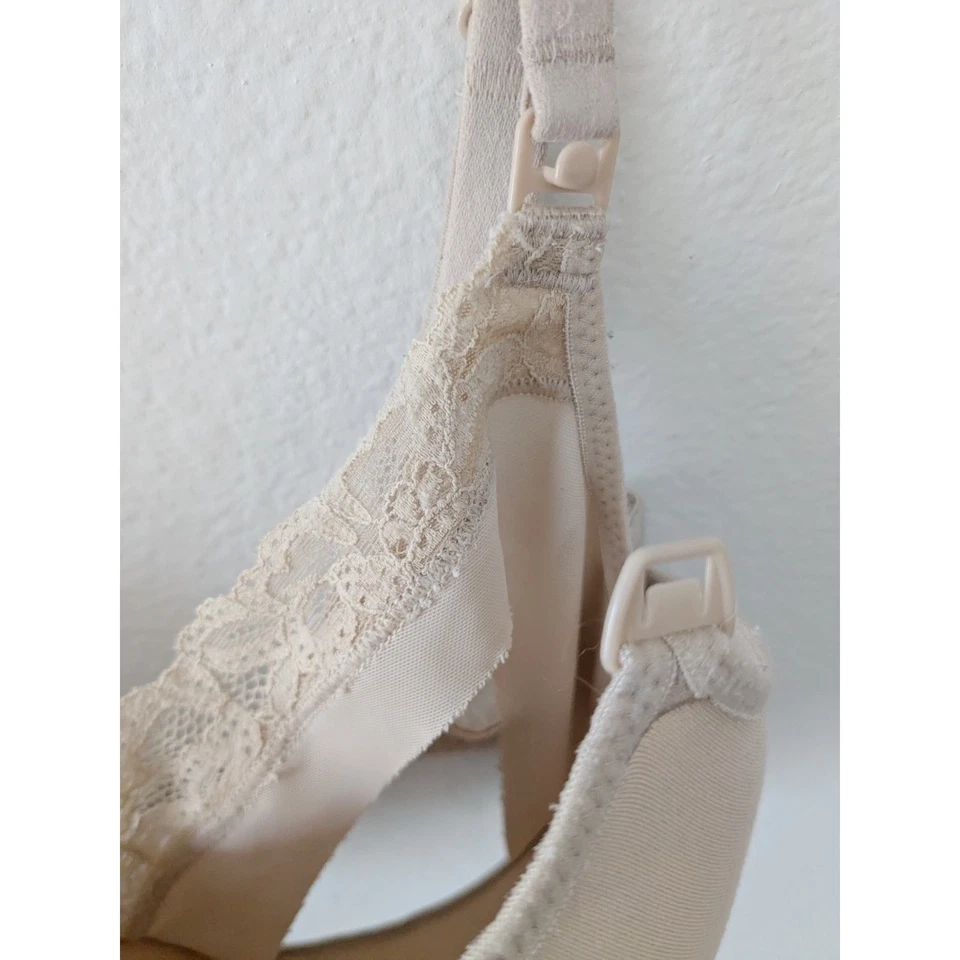 WACOAL Underwire T-Shirt Nursing Bra Full Coverage Everyday Sand 859221 Sz 32DDD - Image 4 of 4