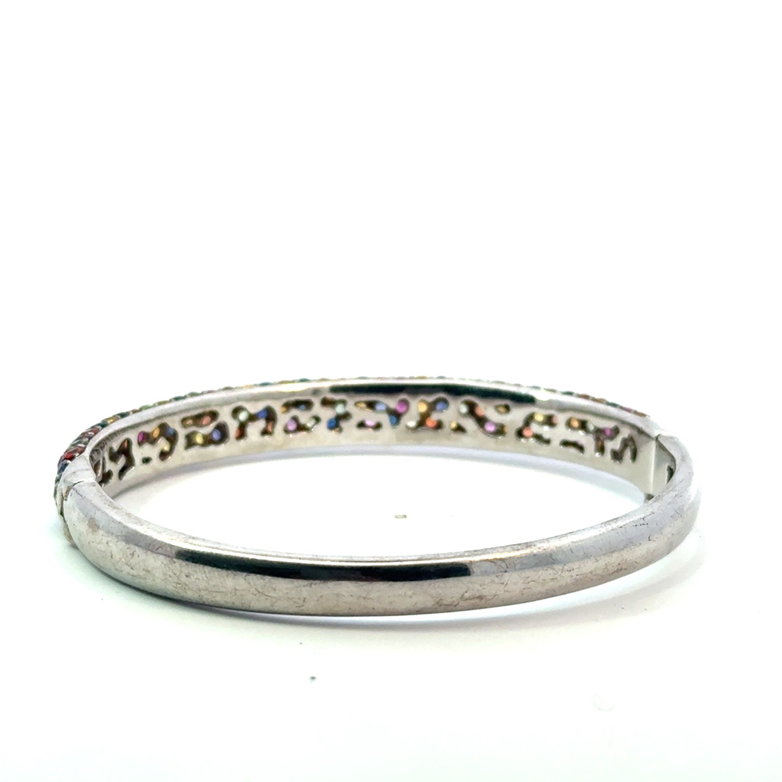 EFFY sterling silver multicolor gemstone bangle - image 2