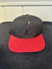 Jordan Jumpman Hat Cap Snap Back Black Basketball Youth Boys