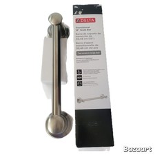 Delta 12" Transitional Grab Bar 41712-SS Brilliance Stainless ADA 500 Lbs NEW