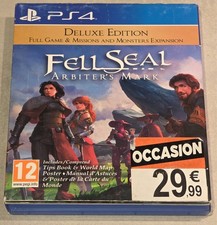 Feel Seal ARBITER'S Mark Deluxe Edition sony PLAYSTATION 4 PS4 PS5