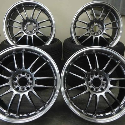 4Pcs Set To Company 18 7.5J Rays Volk Racing Re30 Forged Aluminum 5 Holes Pcd 10