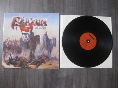 Saxon - Crusader Lp first press