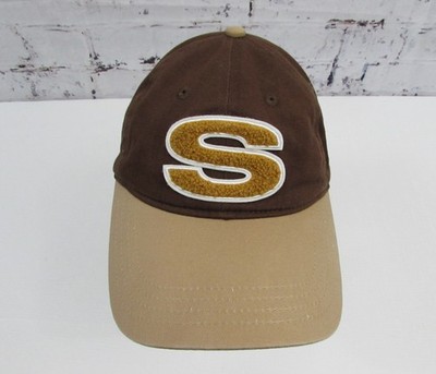 Stussy Hat Cap Low Pro Chenille S Snapback Two Tone Brown Travis