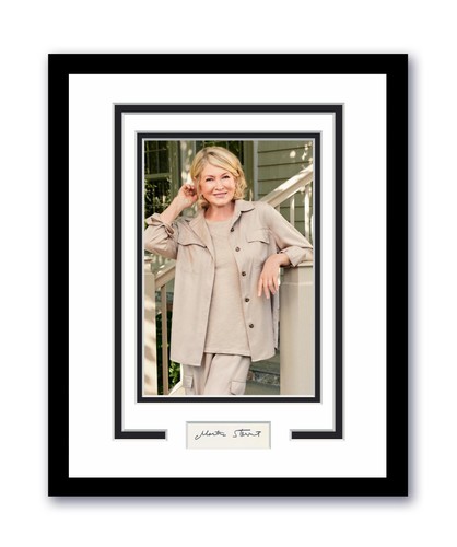 Martha Stewart Autographed Signed 11x14 Framed Photo ACOA