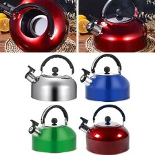 Bouilloire à thé sifflante 3L en acier inoxydable pour compatibilité multi br