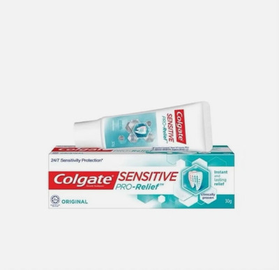 3 X 30G COLGATE Sensitive Pro-Relief Toothpaste Original flavour DHL Express