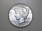 1934 $1 PEACE SILVER ONE DOLLAR GEM BU