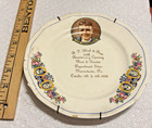 Vtg  1928 COL. LINDBERGH (CHARLES) B.F. Block & Bros Anniversary Souvenir Plate — photo 6