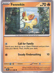 Fennekin 011/086 Chaos Rising