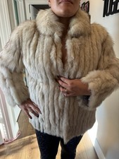 fur coat vintage fox Beautiful