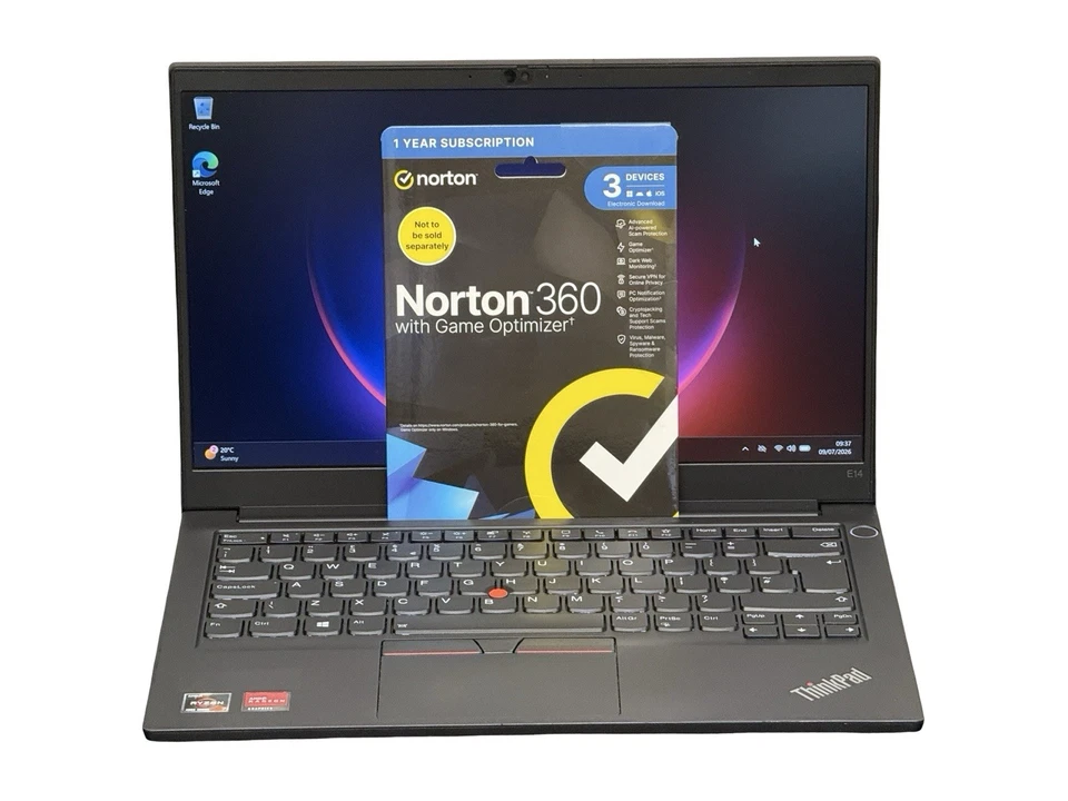 Lenovo ThinkPad E14 G2 · Ryzen 7 4700U · 16GB · 512GB, photo 3 of 5