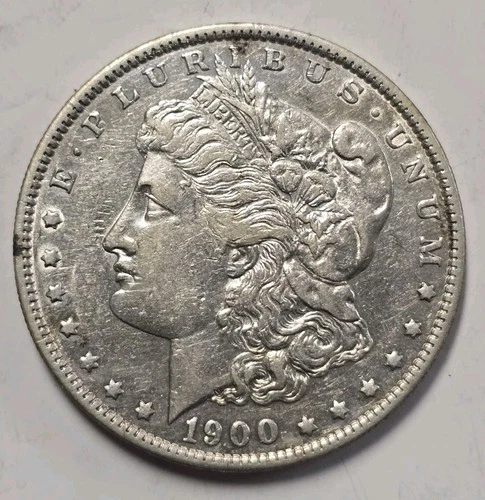 1900-S Morgan Silver Dollar AU