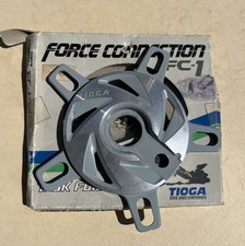 Old School 80's NOS BMX TIOGA TASK FORCE MAX FLOW FC-2 spider 110 130 bcd gray