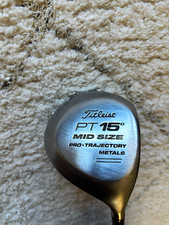 Titleist PT 15° Mid Size Pro Trajectory Metals 3-Wood RH Regular Steel