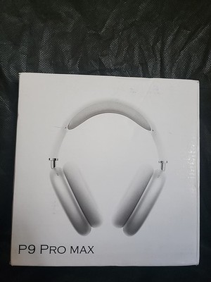 New P9 Pro Max Wireless Bluetooth Headphones. Open Box But Item Still New