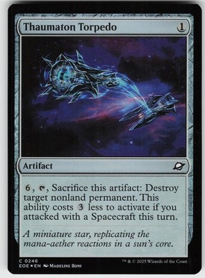 FOIL THAUMATON TORPEDO 246 C NEAR MINT