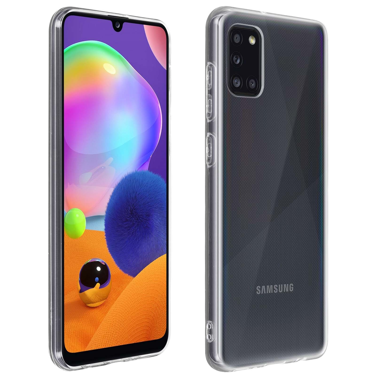 Coque pour Galaxy A31 antichoc et légère protection 360