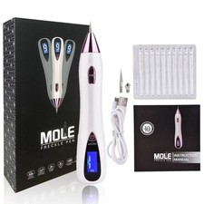 LCD Skin Tag Freckle Remove Pen Dark Spot Tattoo Removal USB Beauty Machine US