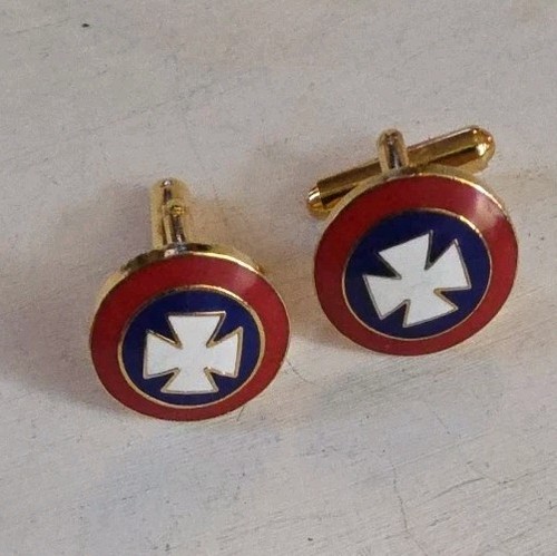 Vintage Knights Templar Cufflinks