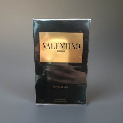 Valentino Uomo Noir Absolu Edp 100ml 3.4 Fl Oz New Sealed Rare