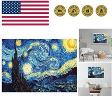 Large Diamond Painting Kits for Adults, Van Gogh Starry Night 5D Diamond Art ...