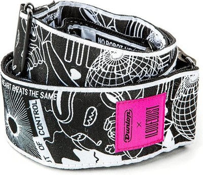 Jim Dunlop I Love Dust Strap - Robot Heart
