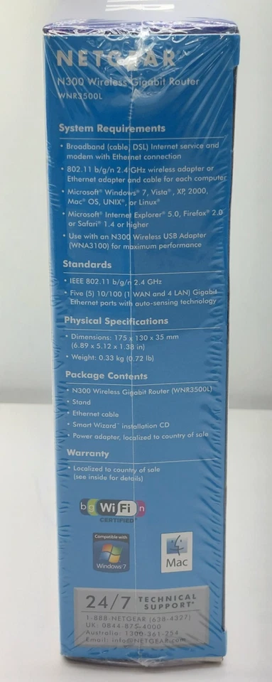 Netgear N300 Wireless Gigabit Router WNR3500L 606449064988 - Image 4 of 4