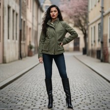 NWT Veronica Beard Jeans Everglade Jacket Size L 450.00