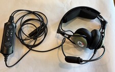 David Clark DC PRO-X2 Headset Aircraft Good Condition, Dual Plug.