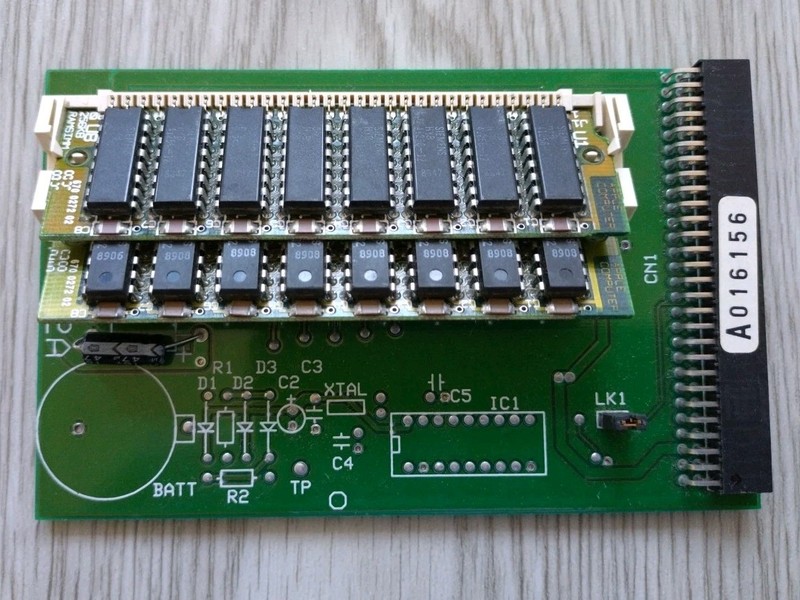 Commodore Amiga 500 / 500+ 512KB Trapdoor Memory Expansion Module