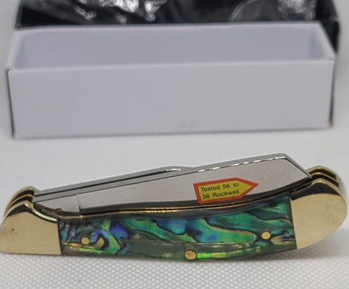 Neu im Karton Frost Besteck Stahl Krieger Taschenmesser SW-111AB - Bild 7 von 15