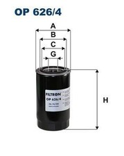 FILTRON OP 626/4 Ölfilter Anschraubfilter für FORD 7000-Serie für NEW HOLLAND TM