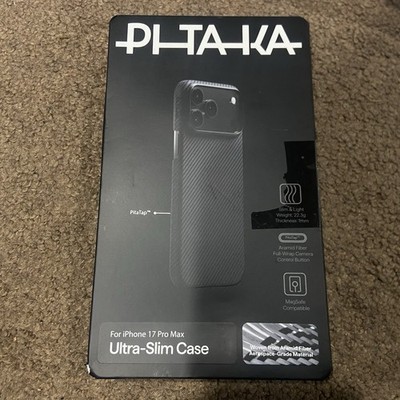 PITAKA MagSafe Aramid Fiber iPhone 17 Pro Max Case New Open Box | eBay