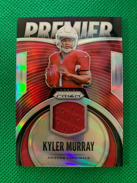 KYLER MURRAY 2019 Panini Prizm Premier Silver RC GU Jersey Card No PJ 