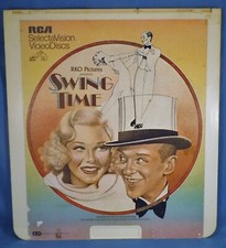 RCA CED VIDEODISC - SWING TIME with Fred Astaire