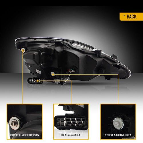 Faros LED VLAND COMPLETOS + luces traseras LED ahumadas para Lexus IS250 350 IS F 06-13 - Imagen 8 de 22