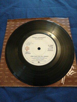 1980 Randy Crawford One Day I'll Fly Away 7'' Vinyl 45 Single Record UK. Nice