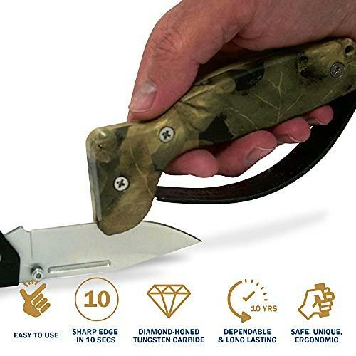 AccuSharp Knife & Tool Camo Sharpener DiamondHoned Tungsten Carbide RustFree 15896000058 eBay