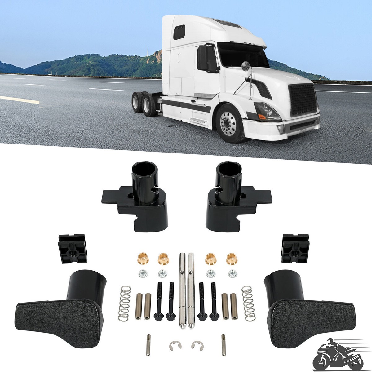 85125440 Fuel Tank Fairing Handle Kit 30pcs For 2004-2017 Volvo