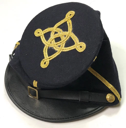 CIVIL WAR US UNION CAPTAIN OFFICER WOOL KEPI FORAGE BUMMER CAP-LARGE