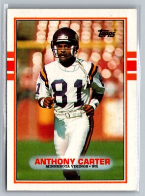 1989 Topps #79 Anthony Carter | eBay