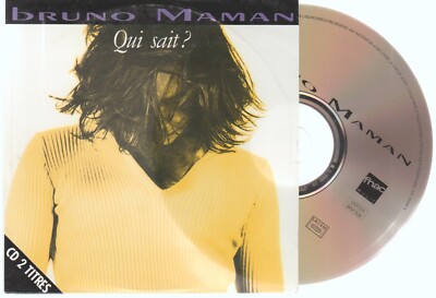 Bruno Mama Wer Weiß? CD Single Cardsleeve Kartontasche