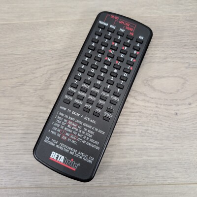 Betabrite CLASSIC REMOTE CONTROL for LED Sign Adaptive Micro Systems 213C-1