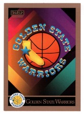 Golden State - Team Logo & Checklist (NBA Basketball) 1990-91 SkyBox # 336 MT