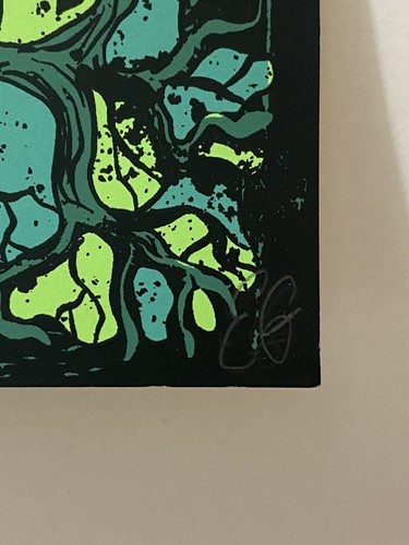 Pearl Jam Poster Druck Oakland Arena ca 13.05.22 AP SIGNIERT & #d X/100 Siebdruck - Bild 3 von 12