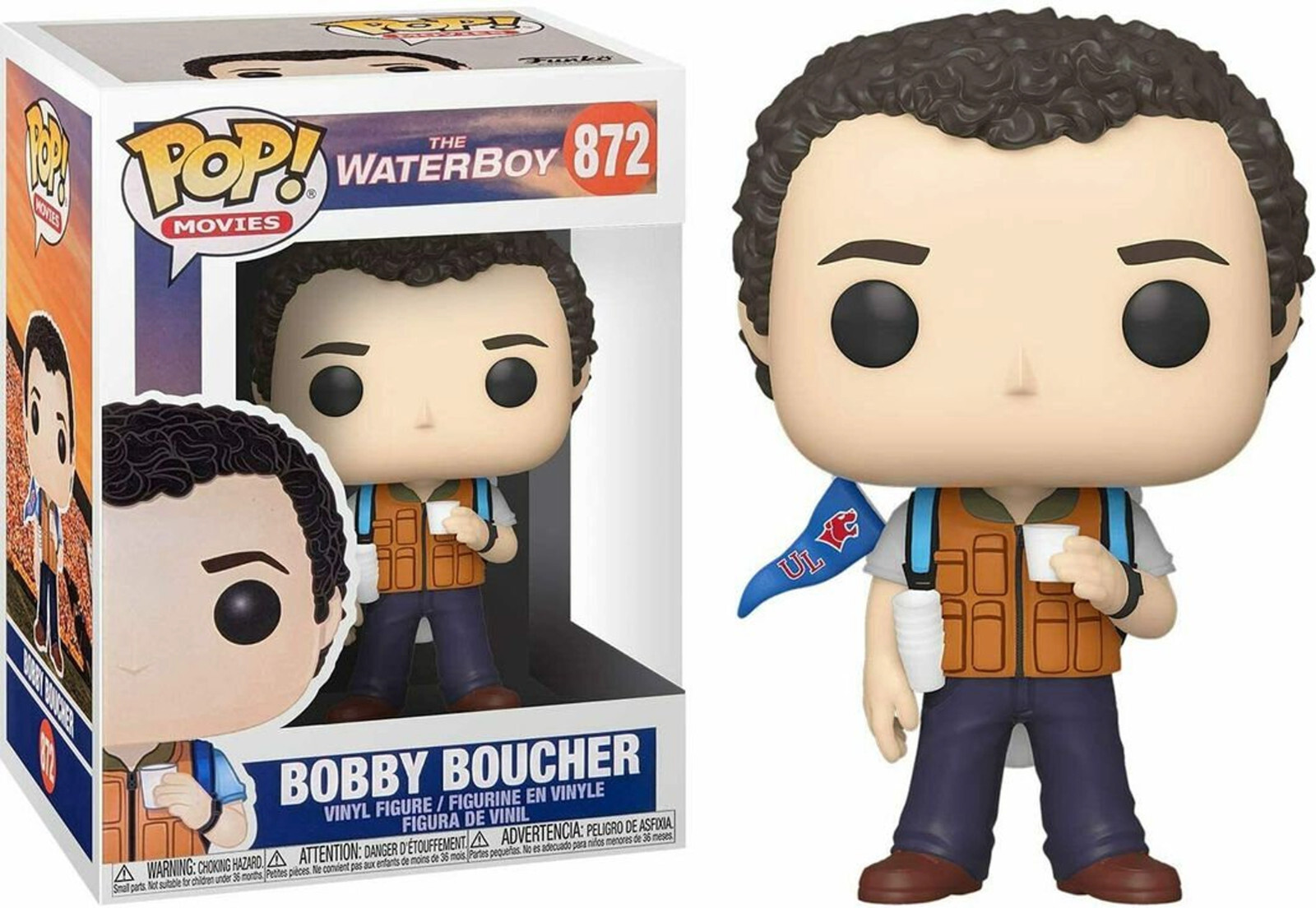 ¡Funko Pop! The Waterboy - Bobby Boucher Vinilo Nuevo 872