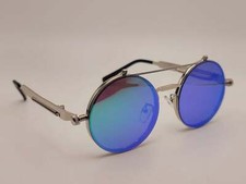 Steampunk Goggles Glasses Round Sunglasses Emo Retro Vintage